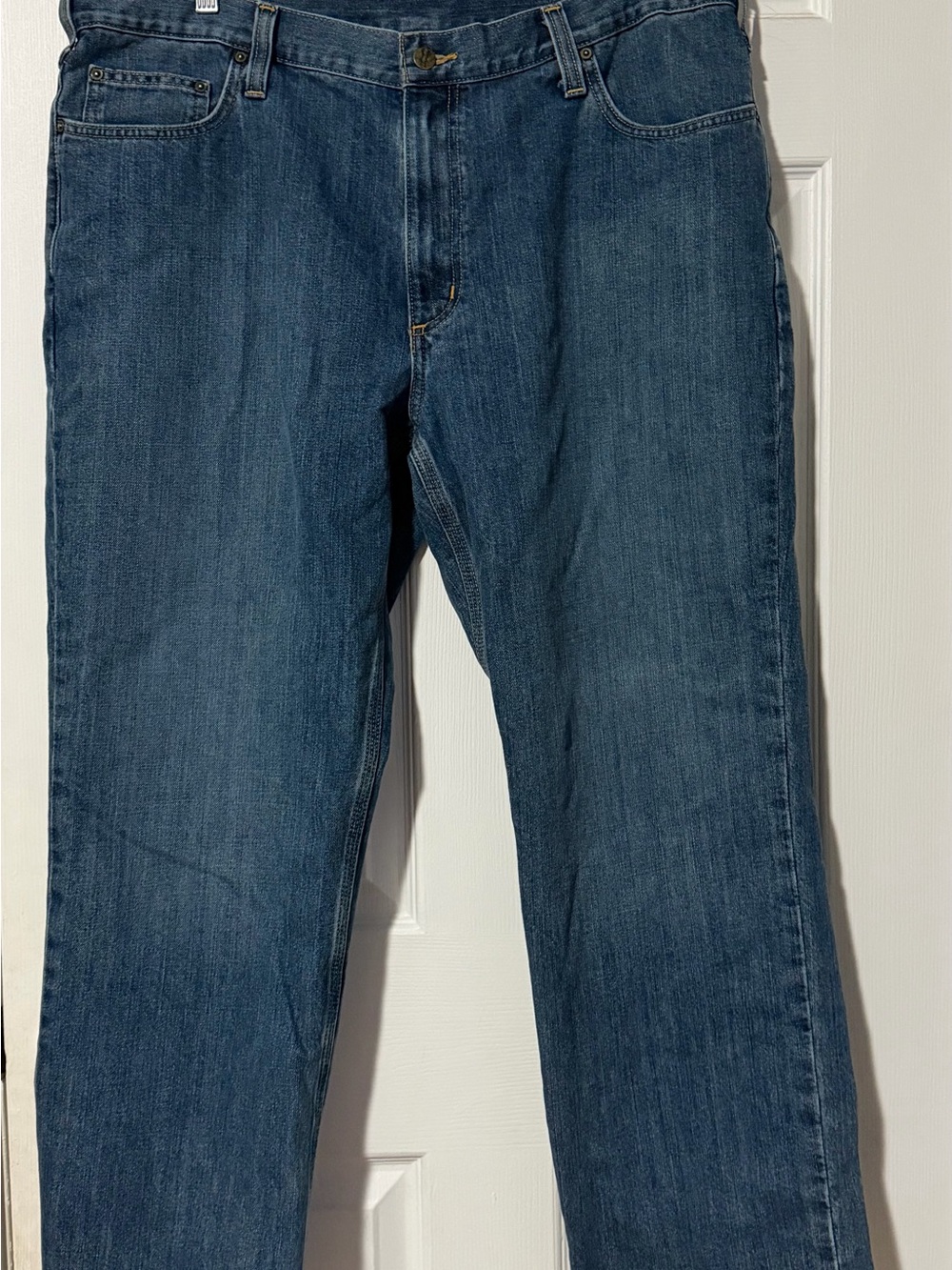 Carhartt Men's Relaxed fit Jeans in Dark Blue Denim